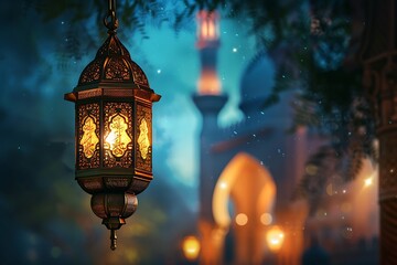 Ramadan Kareem, greeting background