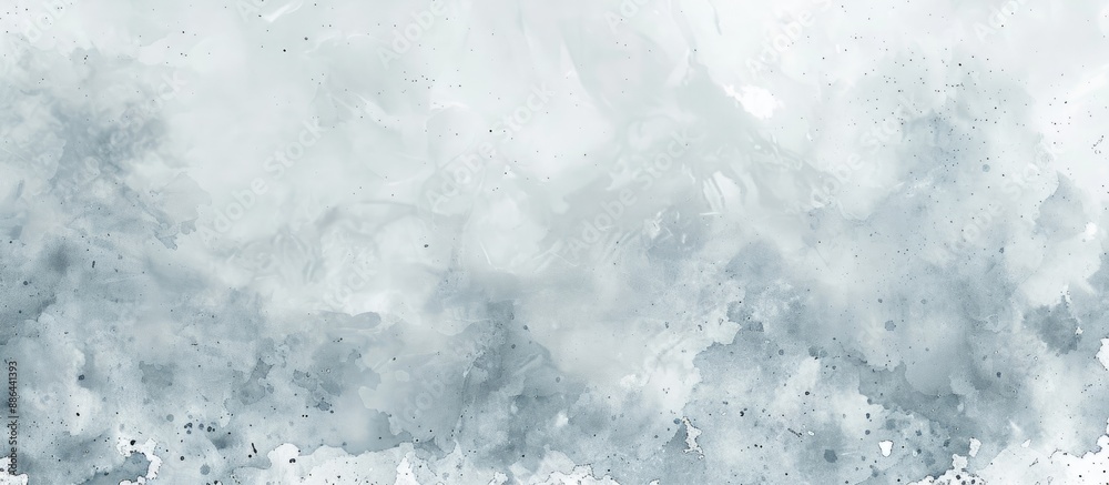 Poster Watercolor background in light gray hue with a textured stained appearance suitable for use as a copy space image