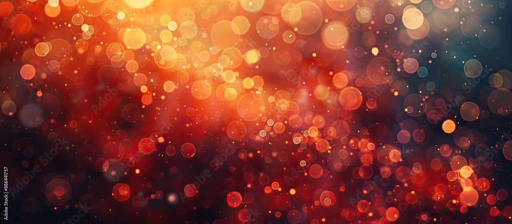 Fototapete Background with bokeh light and abstract textured design with copy space image