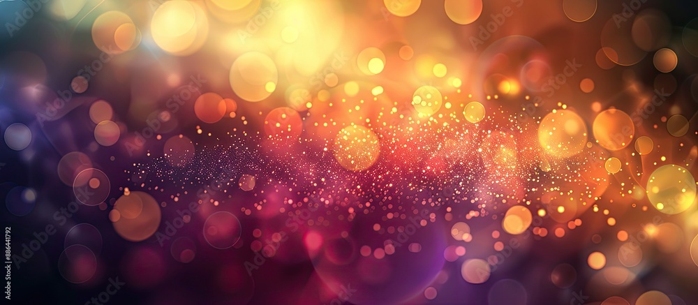 Aufkleber Backgrounds with abstract lighting effects suitable for displaying text or other graphic elements emphasizing a copy space image