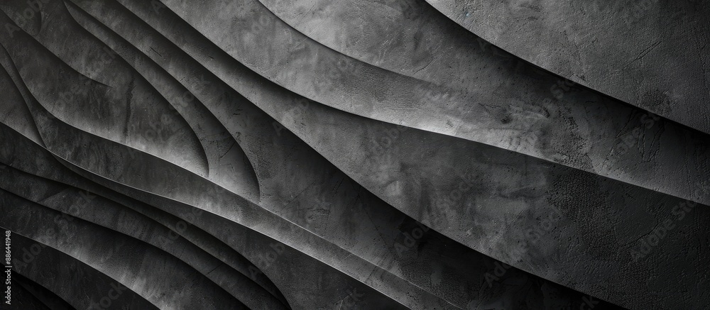 Poster Gray lines on abstract texture in a copy space image