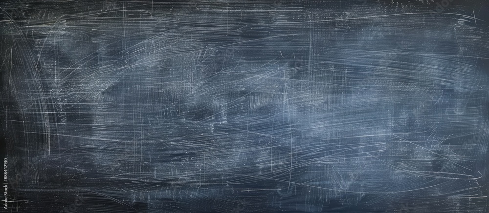 Poster Create custom chalkboard art or graphics using this abstract blank chalkboard for text education or creative projects with space for image placement. with copy space image