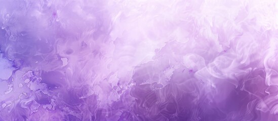 Fototapeta premium Soft purple light creates a gentle watercolor background with copy space image