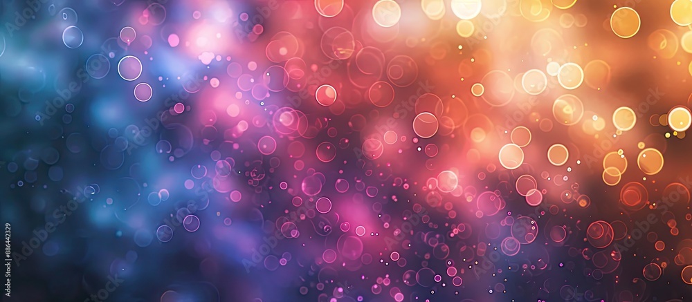 Fototapete a light bokeh background with an abstract texture provides a stunning copy space image