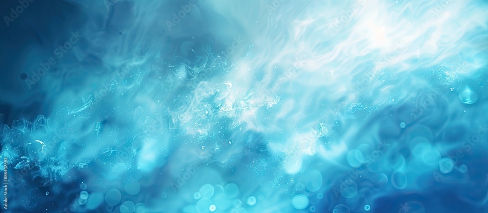 Fototapete blurred blue abstract canvas background with copy space image