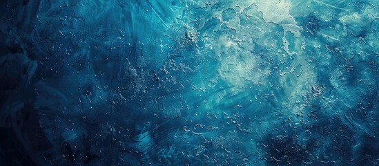 Fototapeta premium Texture of a blue background providing copy space image