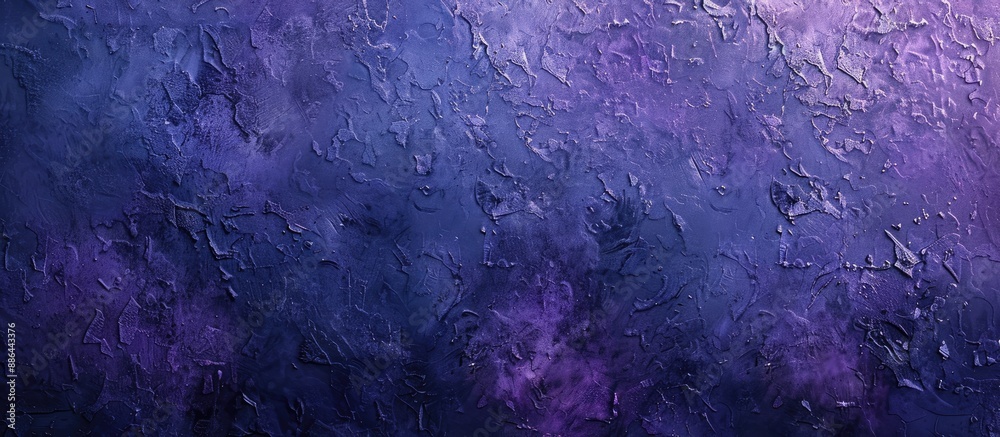 Poster artistic banner featuring a purple or blue textured decorative plaster or concrete serving as an abs