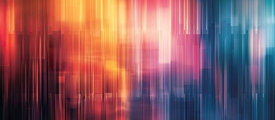 Creative design for background with abstract vertical motion blur effect suitable for copy space image