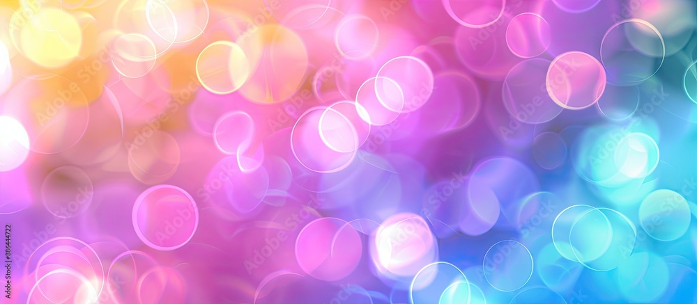 Poster colorful background for a festive party with a smooth blend of colors includes a blank copy space im