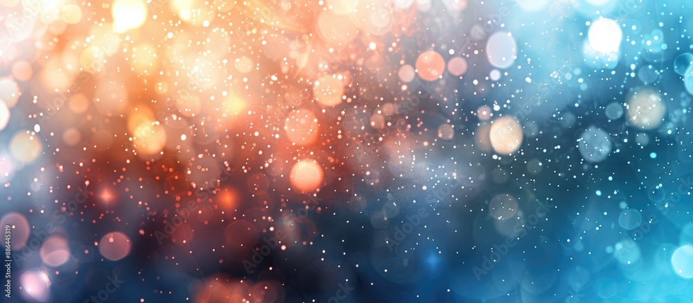 Leinwandbilder Background with bokeh light and abstract textured design with copy space image