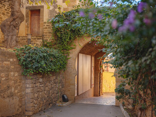 Naklejka premium Denia, Costa Blanca, Historische Altstadt