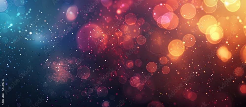 Fototapete Bokeh background with abstract texture creating a soft glowing effect perfect as a copy space image