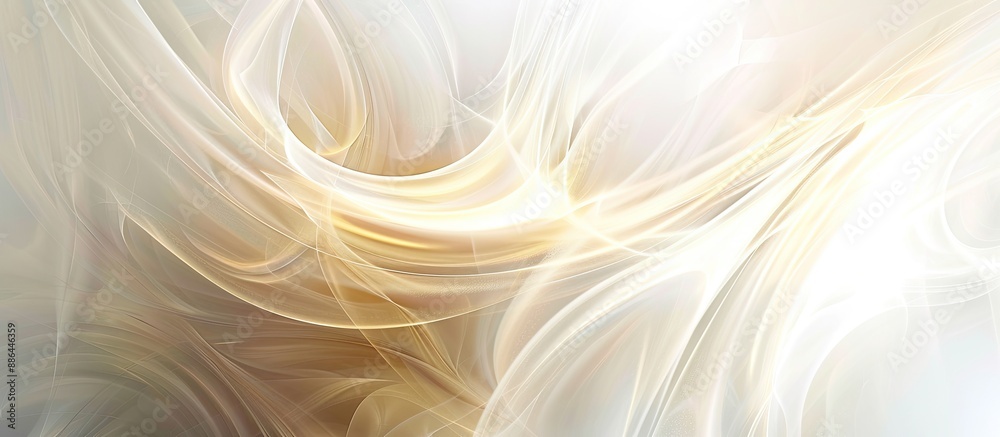 Poster elegant abstract backdrop with swirls and copy space image