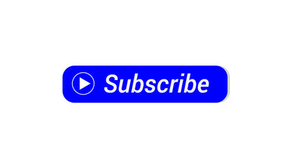 Blue design shape with white text, transparent background full HD 4k template.