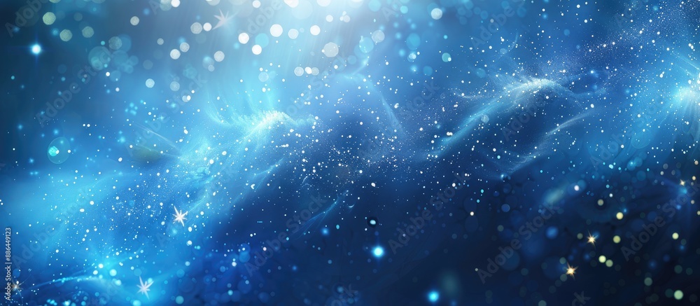 Fototapete Abstract holiday background with a stunning New Year fireworks display and space for image placement. with copy space image. Place for adding text or design