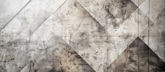 Fototapeta premium A retro art pattern background with a vintage or grungy look featuring natural cement texture as the main design element against a wall with copy space image