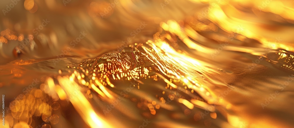Leinwandbilder abstract gold wallpaper with a shiny texture suitable as a background for images. with copy space im