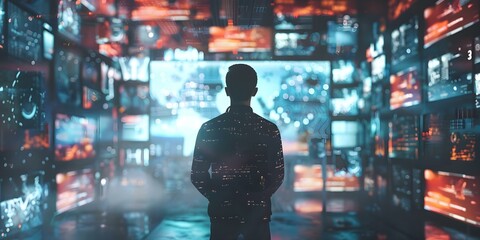 Evolving eLearning Embracing a Futuristic Digital Format. Concept E-Learning Innovations, Digital Transformation, Futuristic Education, Emerging Technologies, Online Learning Platforms