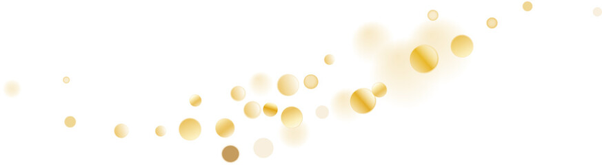 Gold glitter. Golden sparkle confetti. Shiny glittering dust.
