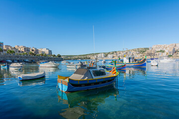 Obraz premium The St Paul's Bay view in Malta
