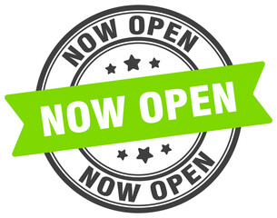 NOW OPEN