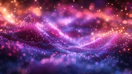 Fototapeta premium Abstract Purple and Orange Lights