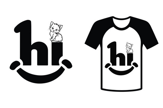 International Cat Day t-shirt, Cat T-Shirt design black cat t-shirt