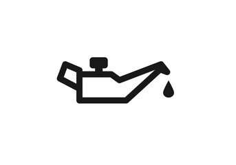 oil can icon logo icon vector illustration
