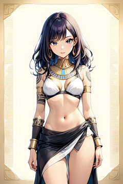 woman in bikini costume