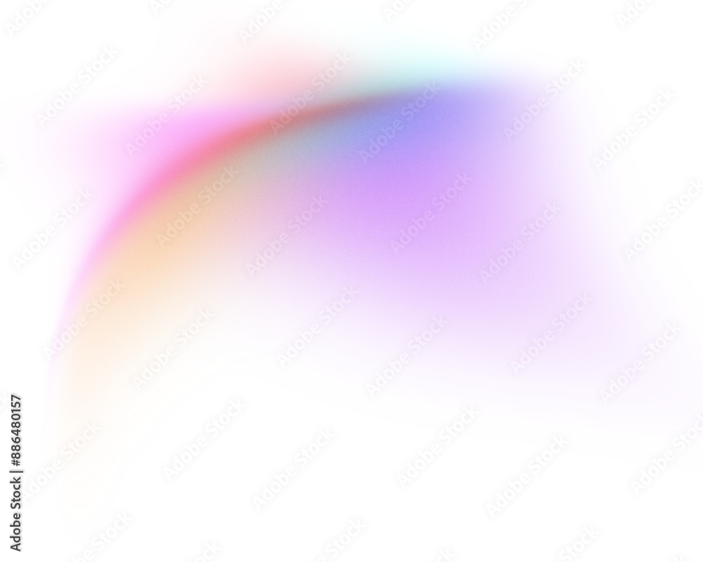 Poster Blur Gradient Shape transparent PNG blurry gradient shape holographic blurred circles rainbow color shapes. Abstract design elements