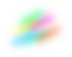 Blur Gradient Shape transparent PNG blurry gradient shape holographic blurred circles rainbow color shapes. Abstract design elements