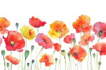 Obraz premium PNG Poppy backgrounds flower nature.
