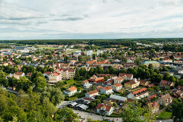 Obraz premium Söderköping aerial view