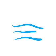 waves vector illustration