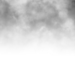 Black gradient transparent fog smoke cloud