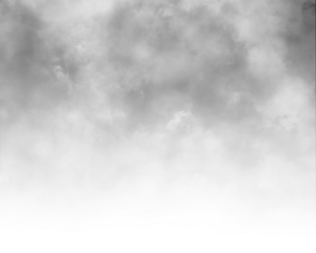 Black gradient transparent fog smoke cloud