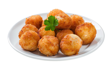 Salt cod croquettes