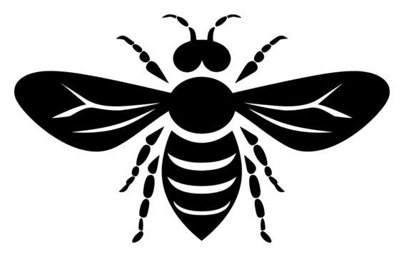 PNG Fly logo icon insect animal black.
