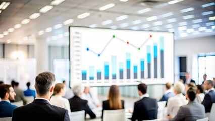 Digital Marketing Statistics Presentation Background
