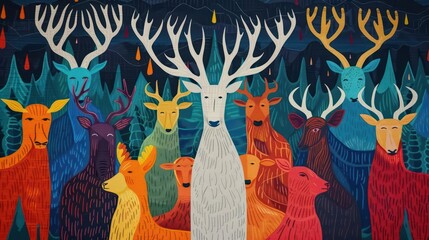 Discrimination is eradicated in a supernatural scene, where diverse spirits work together to promote equality and harmony