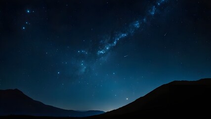 night sky with stars
