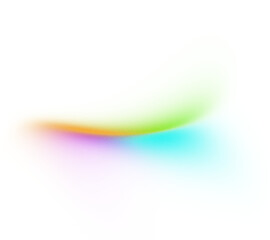 Blur Gradient Shape transparent PNG blurry gradient shape holographic blurred circles rainbow color shapes. Abstract design elements