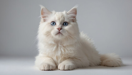 white persian cat