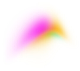 Blur Gradient Shape transparent PNG blurry gradient shape holographic blurred circles rainbow color shapes. Abstract design elements