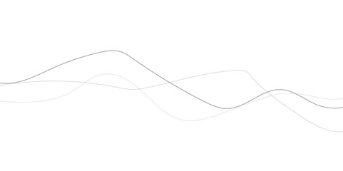 Vector wave lines smooth flowing dynamic art image. Wave with lines created using blend tool.