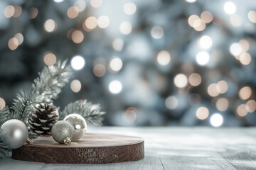 Empty Podium for Product Presentation