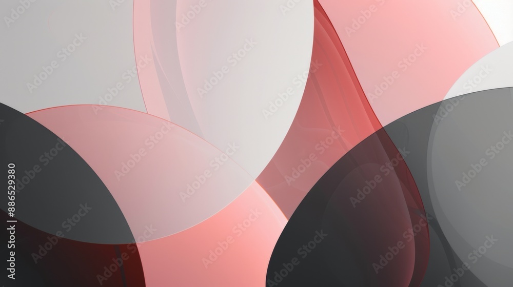 Poster a minimalist abstract background with simple shapes and negative space for text overlay.