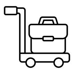 Airport cart Icon