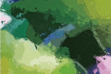 Oil paintings and various flowers, birds, lotus leaves, lotus flowers, and plum blossoms are all beautiful