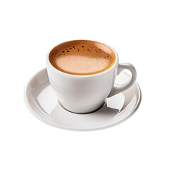 Fototapeta premium cup of espresso transparent background